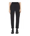 Max Mara Jersey Slim Trousers In Black
