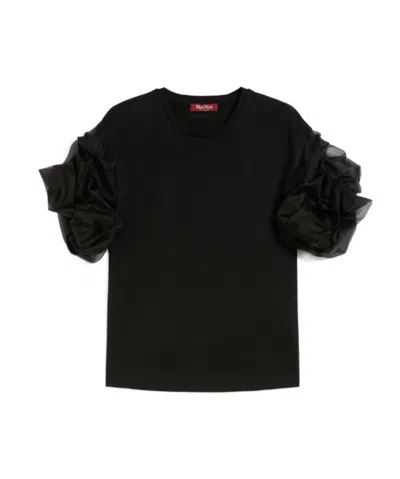 Max Mara Jersey T-shirt - Black