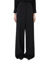 Max Mara Jersey Wide Leg Pants In Blue