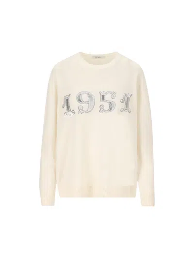 Max Mara Jerseys In White