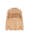 Max Mara Wool-and-cashmere-blend Sweater In Brown