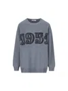 Max Mara Fido 1951 Oversized Wool Sweater In Water