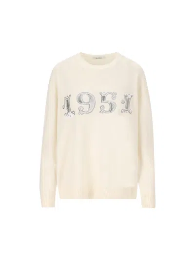 Max Mara Jerseys In White