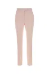 Max Mara Studio Jerta Pleat Detailed Pants In Pink