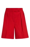 MAX MARA JESSICA VIRGIN WOOL SHORTS