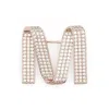 Max Mara Crystal-embellished Brooch