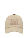 Max Mara Women Jez Baseball Hat In Senape