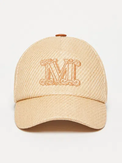 MAX MARA MAX MARA JEZ HAT WITH RAFFIA EFFECT