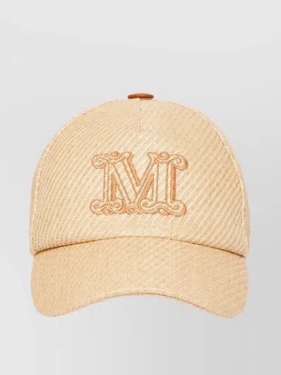 MAX MARA JEZ RAFFIA EFFECT HAT