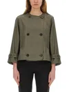 Max Mara "jim The Cube" Jacket In Grey