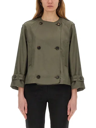 Max Mara "jim The Cube" Jacket In Grey