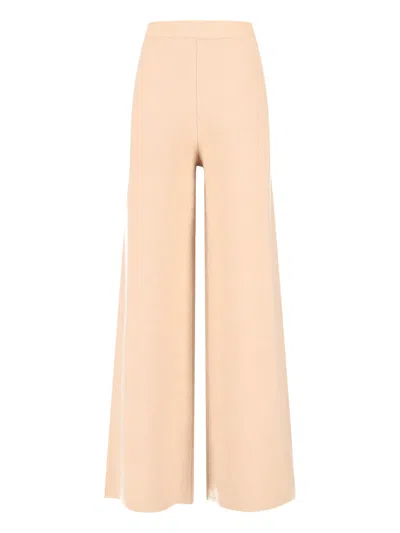 Max Mara Joggers In Neutral