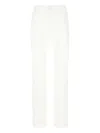Max Mara White Denim Jeans In 白色