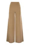 Max Mara Judy - Wool And Cashmere Trousers In Brown
