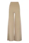Max Mara Judy - Wool And Cashmere Trousers In Neutral
