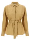Max Mara Beige Juglas Shirt In Neutral
