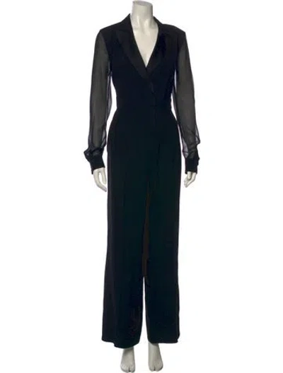 Pre-owned Max Mara Jumpsuit In Black