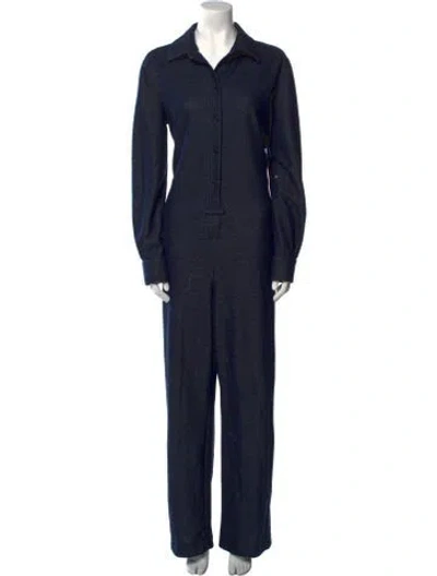 Pre-owned Max Mara Jumpsuit In Blue