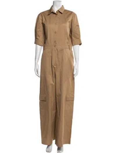Pre-owned Max Mara Jumpsuit In Gold
