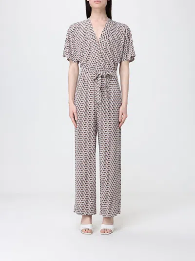 Max Mara Jumpsuit  Woman Color Multicolor In Brown