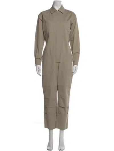 Pre-owned Max Mara Jumpsuit In Neutral