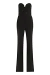 Max Mara Zeda Flared-leg Jumpsuit In Black