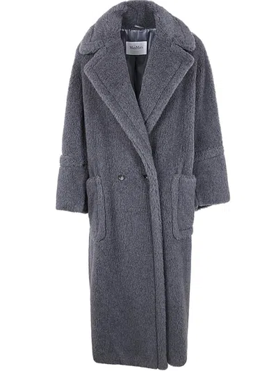 Max Mara Kadiak Coat Clothing In Gray