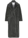 Max Mara Women Kadiak Coat In Grey