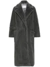 Max Mara Women Kadiak Coat In Grey