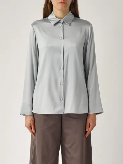 Max Mara Kadiak Shirt In Azzurro Polvere