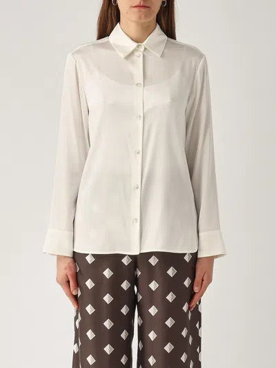 Max Mara Kadiak Shirt In Bianco