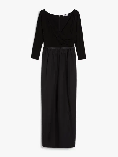 Max Mara Kaiser Jersey Dress Black