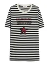 Max Mara Cotton Embellished T-shirt In Light Yellow