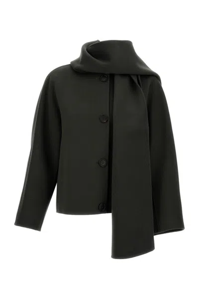 Max Mara Kate Coat In Green