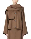 Max Mara Kate Wool Jacket In Brown