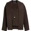 Max Mara Kate Wool Jacket In Brown