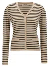 Max Mara Kenya Sweaters And Cardigans Beige In Brown