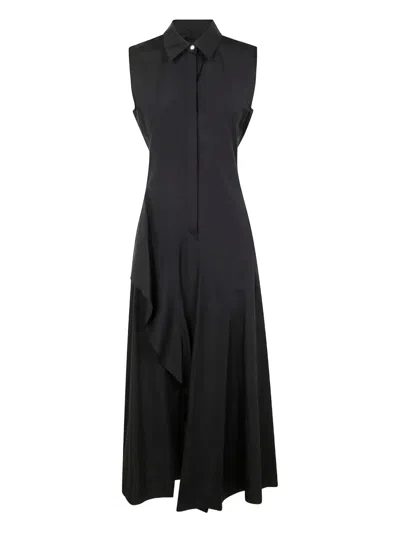 MAX MARA KERAS ASYMMETRIC SLEEVELESS DRESS
