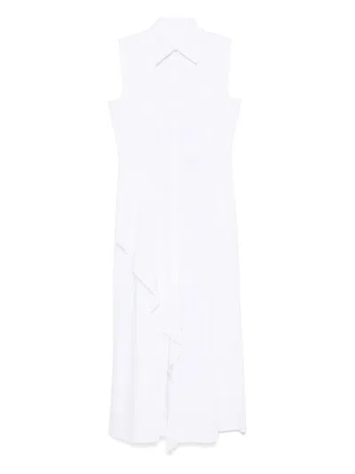 Max Mara Keras Maxi Dress In White