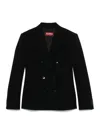 Max Mara Women's Key Double Breasted Blazer In Schwarz