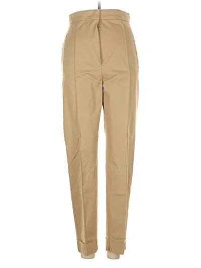Pre-owned Max Mara Khaki Pant In Brown