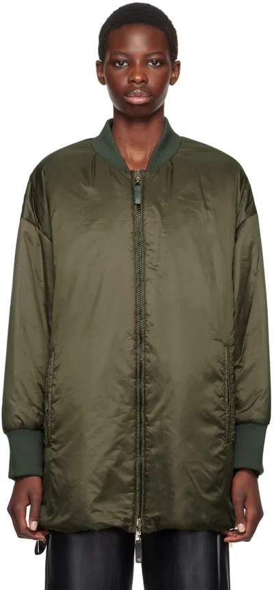 Max Mara Khaki The Cube Greenbo Jacket In 084 Green