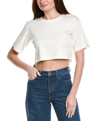 Max Mara Khat Solid Top In White