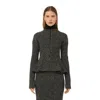 Max Mara Kim Wool And Cashmere-blend Cardigan In Gray