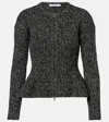Max Mara Kim Wool And Cashmere-blend Cardigan In White
