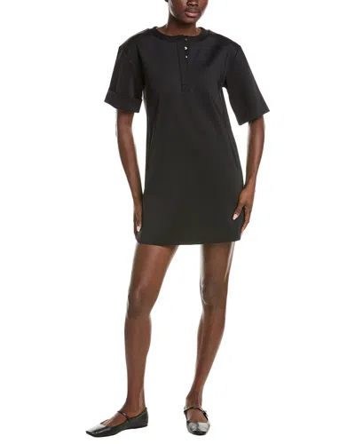 Max Mara King Scuba Shift Dress In Black