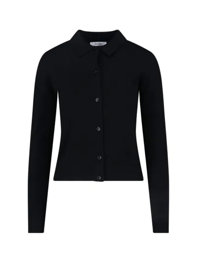 Max Mara 'kiota' Wool Blend Sweater In Black