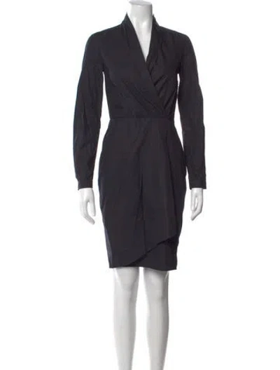 Pre-owned Max Mara Knee-length Dress In Black
