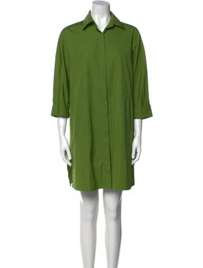 Pre-owned Max Mara Knee-length Dress In Green