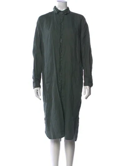 Pre-owned Max Mara Knee-length Dress In Green
